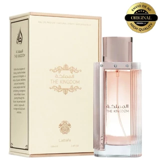 Perfume Árabe Feminino The Kingdom Lattafa Perfumes EDP ROSA 100ml EDP 100% Original em Oferta na Shopee