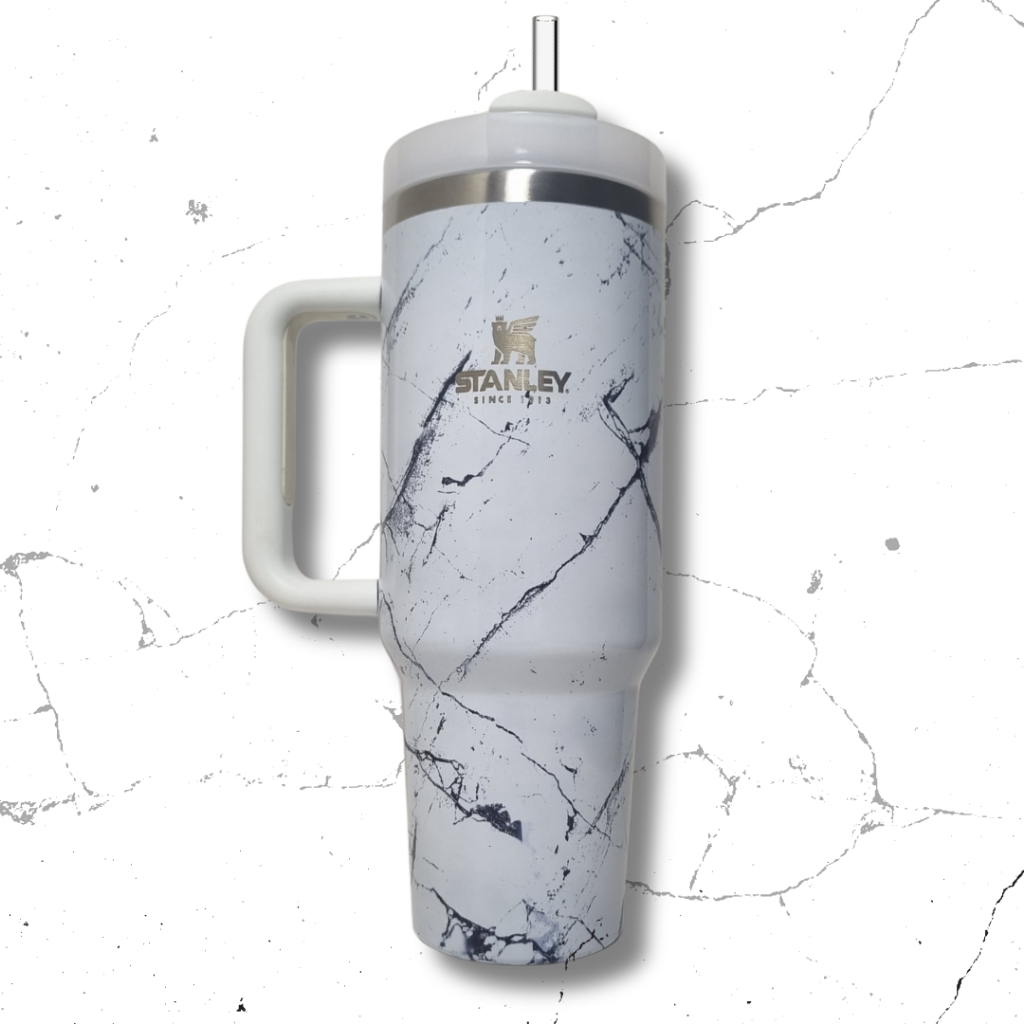 Copo Térmico Stanley Marmorizado Caneca Garrafa 1200ml com canudo ...