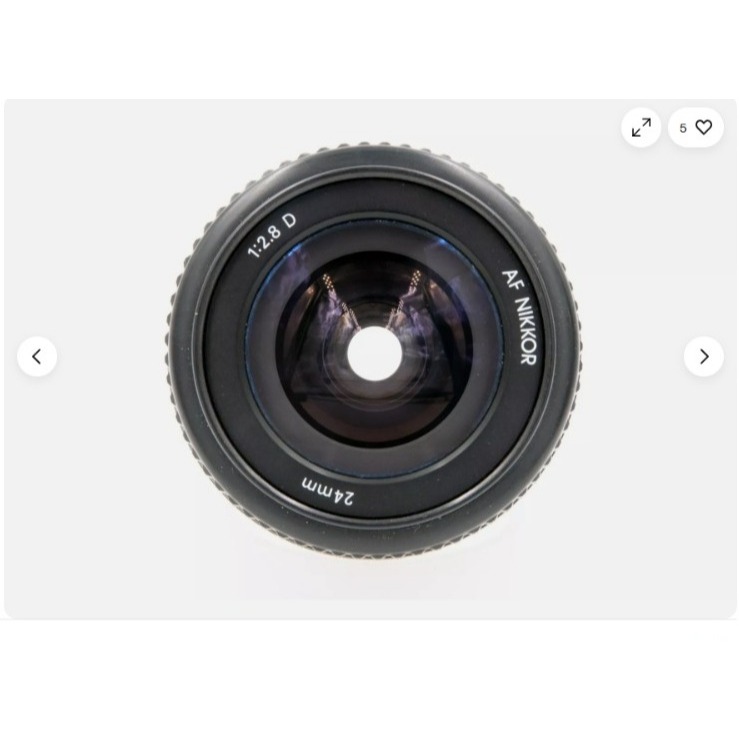 Lente Nikon Nikkor Af 24mm F/2.8d | Shopee Brasil