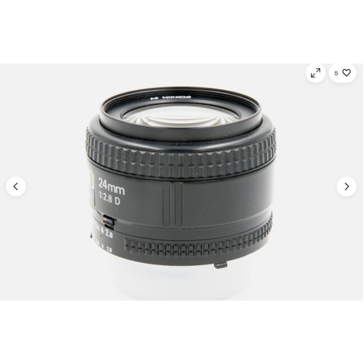 Lente Nikon Nikkor Af 24mm F/2.8d | Shopee Brasil