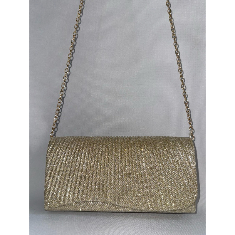 Bolsa de festa Clutch Bolsinha de mão carteira de mão alça removível transversal de casamento para festa balada