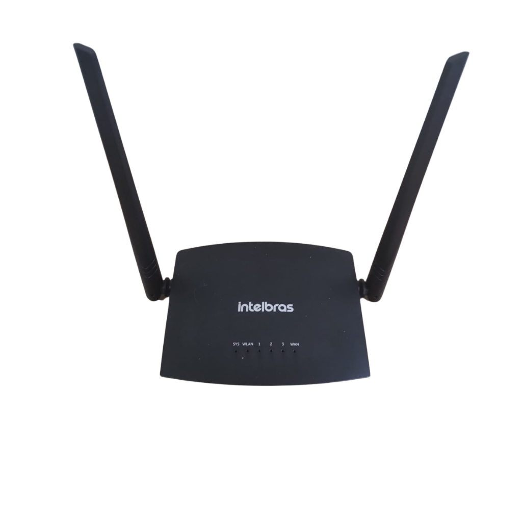 Roteador Wi-Fi Intelbras 2 Atenas RF 301K 300Mbps acompanha Fonte – Pronto para Usar( usado)