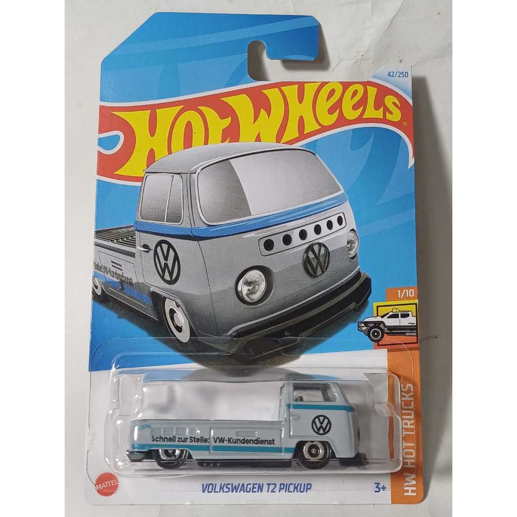 VW T2 Pickup Kombi Hot Wheels | Shopee Brasil