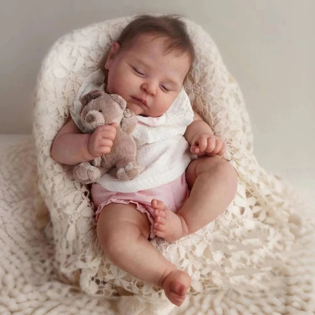 Bebê Reborn de silicone realista,bebê reborn realista,pronta entrega ...
