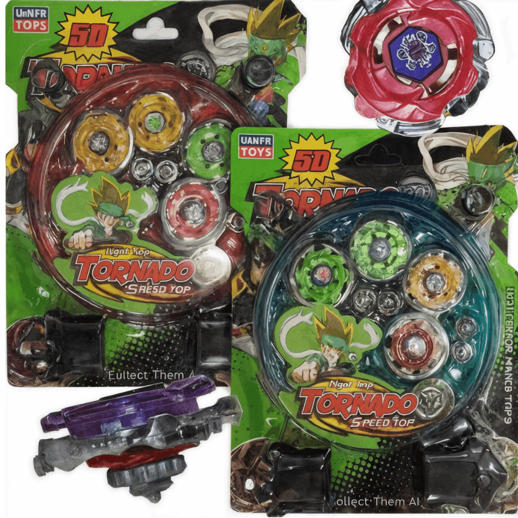 Kit 4 Beyblade Metal Led + Lançador + Arena Promoção Tornado Brinquedo Lança Blay Blade Luz