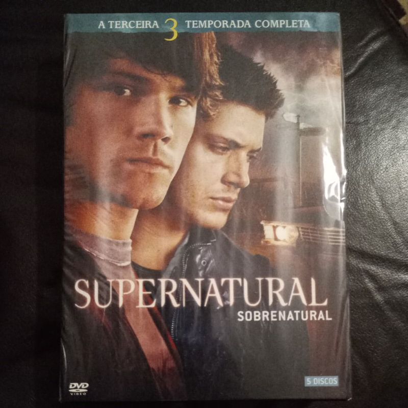 Box série sobrenatural terceira temporada lacrado | Shopee Brasil