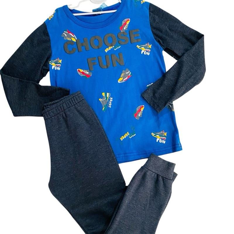 CONJUNTO INFANTIL MENINO 6 anos moletom manga longa | Shopee Brasil