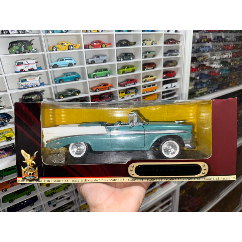 Miniatura Road Signature - 1956 Chevrolet Bel Air | Shopee Brasil
