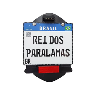 Paralama C Suporte De Placa Chopper Road 150 Master Ride 150