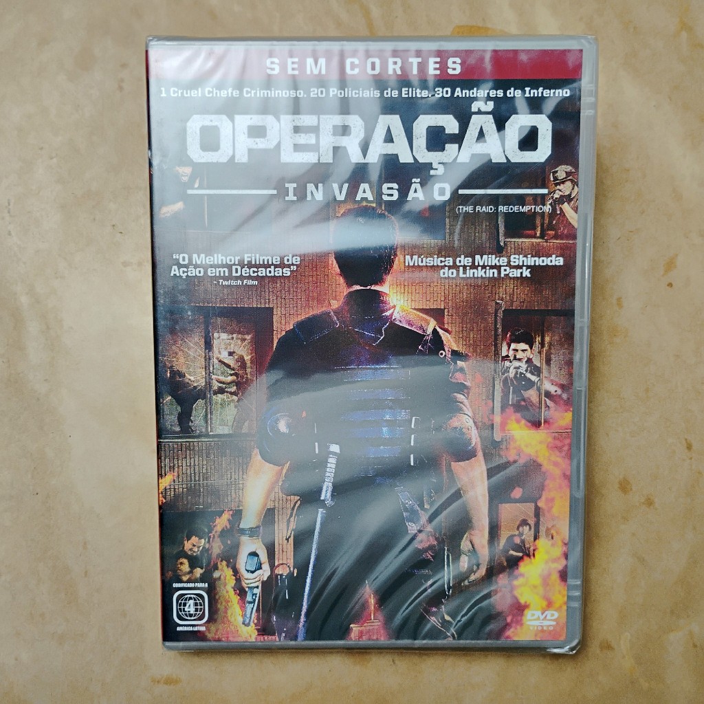 DVD - Operação Invasão (The Raid) SEM CORTES LACRADO | Shopee Brasil