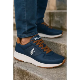Tenis Masculino Polo Elite Casual Leve Macio Dia A Dia Varias Cores Lançamento Promoção