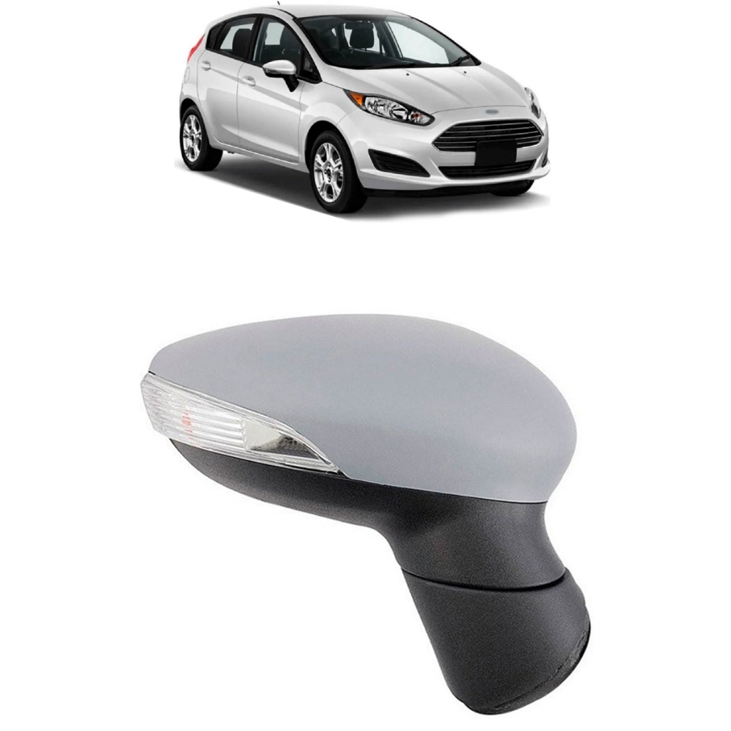 Retrovisor New Fiesta 2013 2014 2015 2016 2017 Eléctrico Lado Direito ...