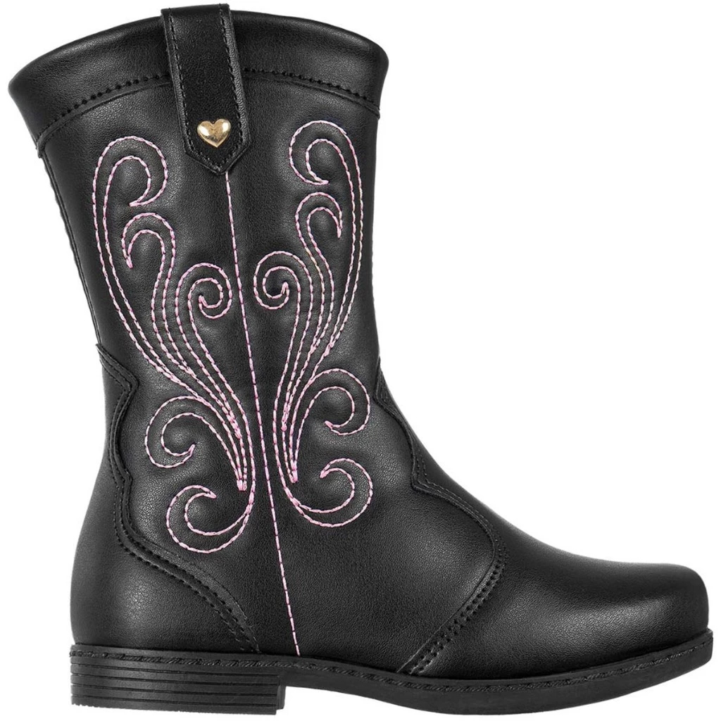 botas texanas country bordadas confortável