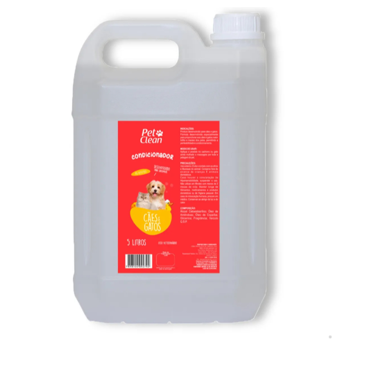 Condicionador Pet Clean 5 Litros , Profissional Banho E Tosa .