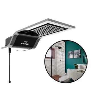 Ducha Eletrônica Intense Fame Black Chuveiro 7800w Preto/Cromado em Oferta na Shopee