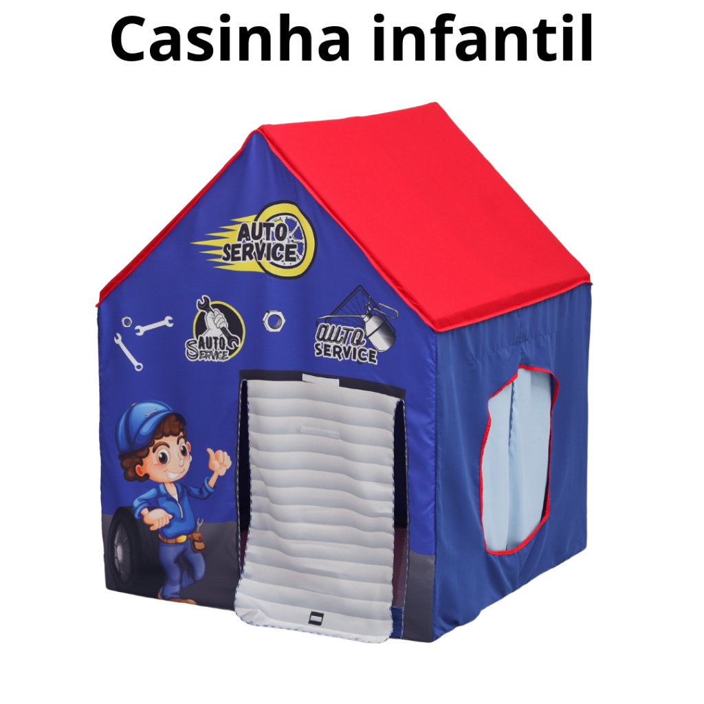 Casinha Infantil Menino é Diversão garantida | Shopee Brasil