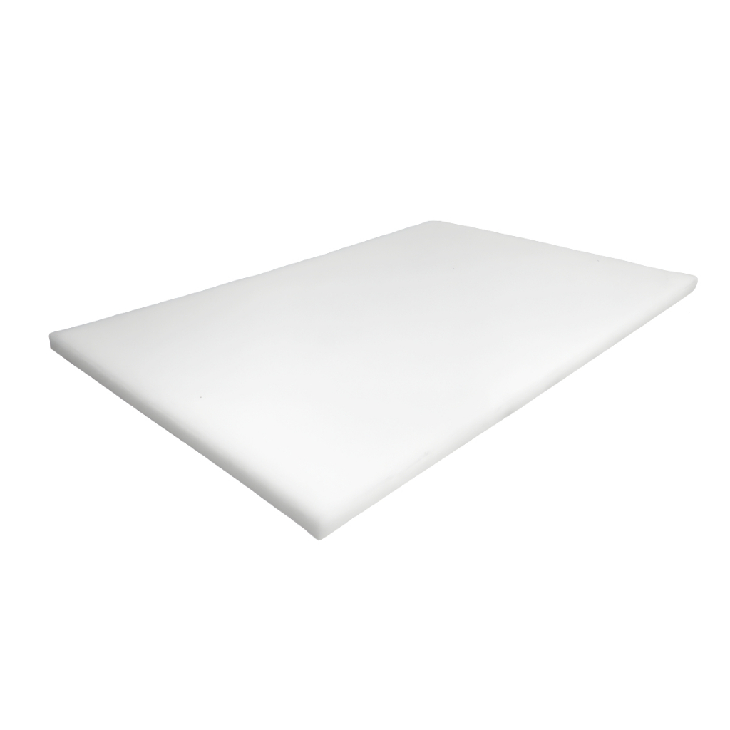 Tábua Placa De Polietileno Pead Branca 30x20cm 5mm Espessura