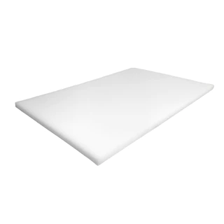 Tábua Placa De Polietileno Pead Branca 30x20cm 5mm Espessura