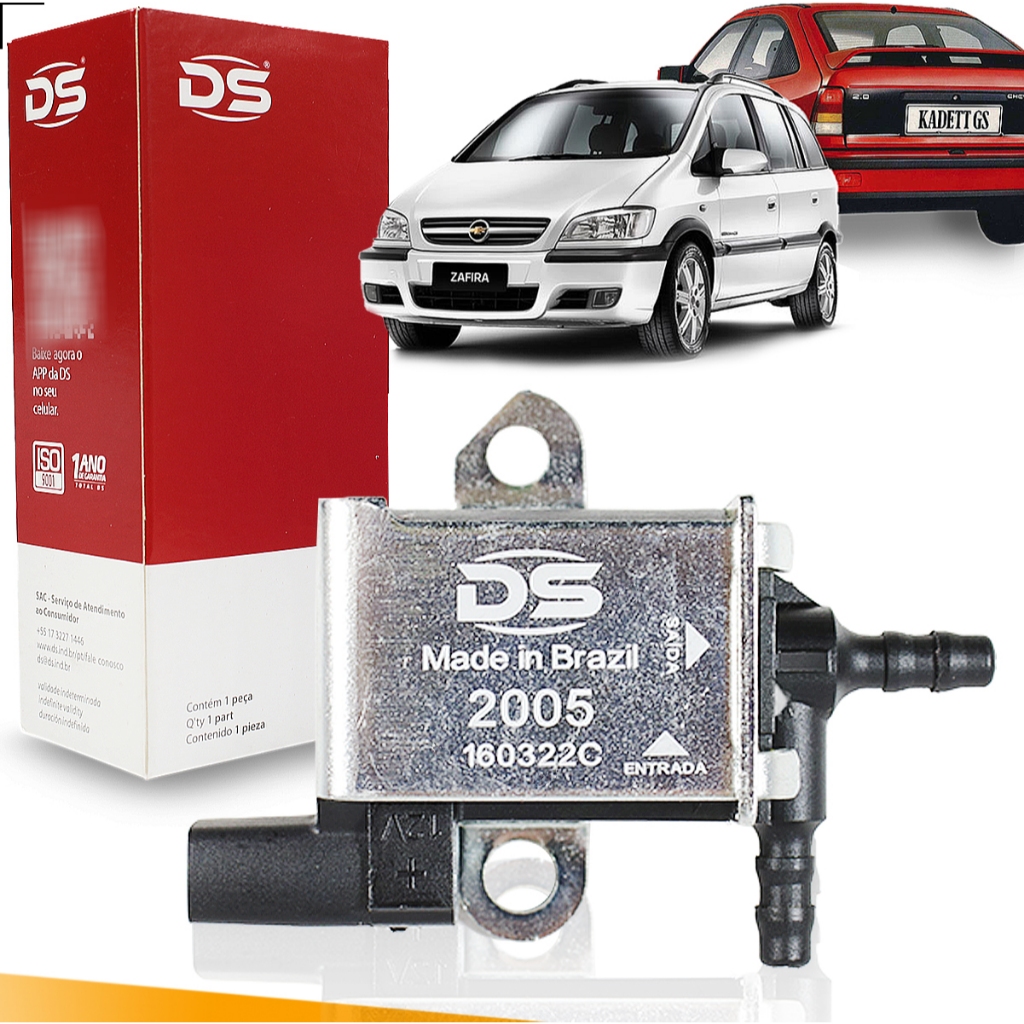 Valvula Solenoide Partida Frio Monza Zafira 1.8 2.0 Flex Alcool 87 88 ...