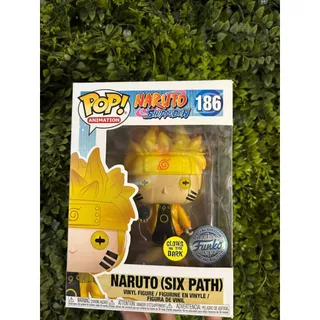 FUNKO POP NARUTO NARUTO SIX PATH *EX* 186 GLOW NOVO ORIGINAL em Oferta na Shopee