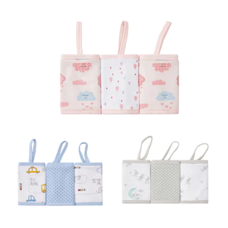 PANINHO DE BOCA BEBÊ COM PRENDEDOR DE CHUPETA - BABETE ESTAMPADO PAPI MALHAS- KIT C/ 3 UN-MALHA PAPI em Oferta na Shopee