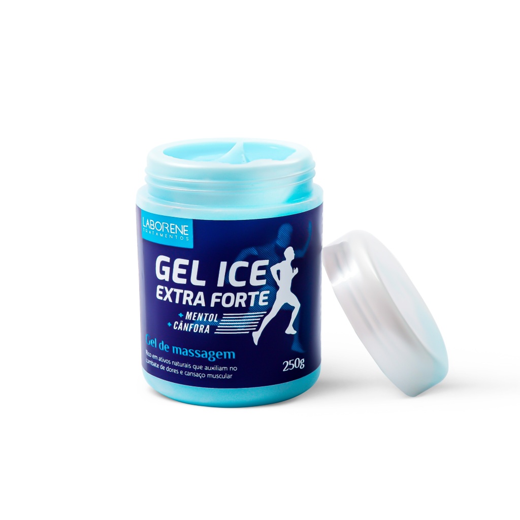 Gel Para Massagem Muscular Ice Extra Forte 250g Laborene | Shopee Brasil