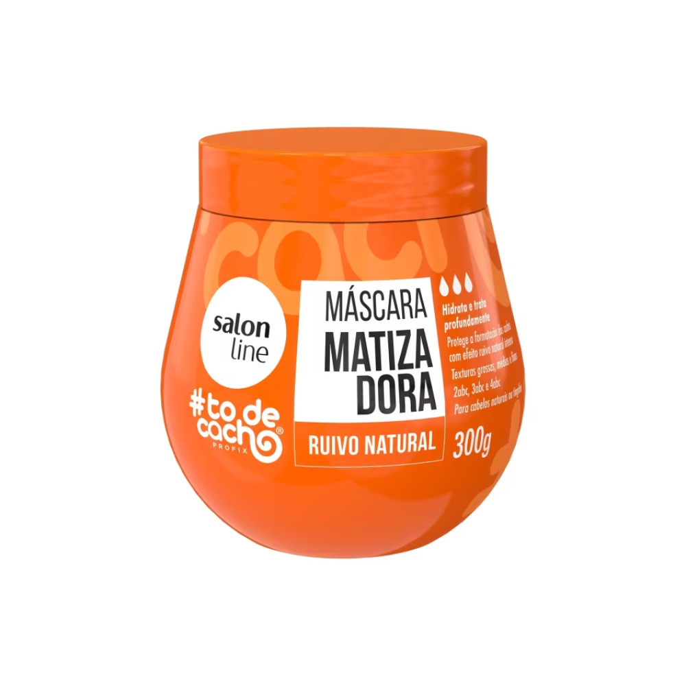 Mascara Matizadora Ruivo Natural Salon Line 300g | Shopee Brasil