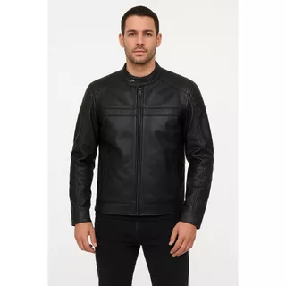 Jaqueta De Couro Masculina FORRADA