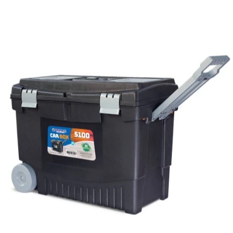Caixa Maleta de Ferramentas Car Box C/ 2 Rodas toy 25371
