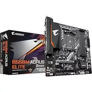 PLACA MAE GIGABYTE B550M AORUS ELITE 1.3 9MB55MAEL-00-13 em Oferta na Shopee