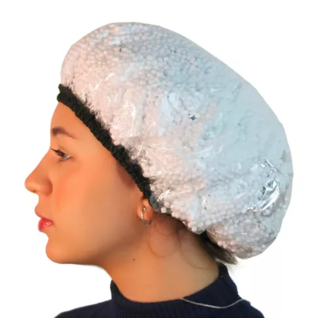 Touca Para Hidratação Capilar Térmica Metalizada Com Isopor | Shopee Brasil