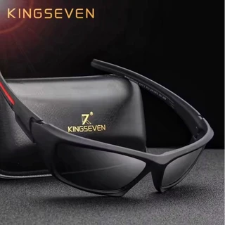Kingseven marca 2024 óculos de sol polarizados masculinos TR90