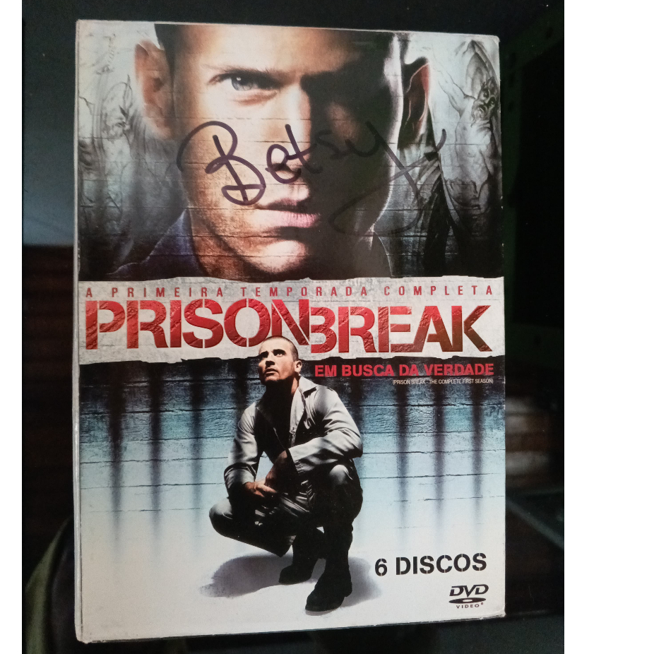 DVD - Box Prison Break Em Busca Da Verdade - A Primeira Temporada