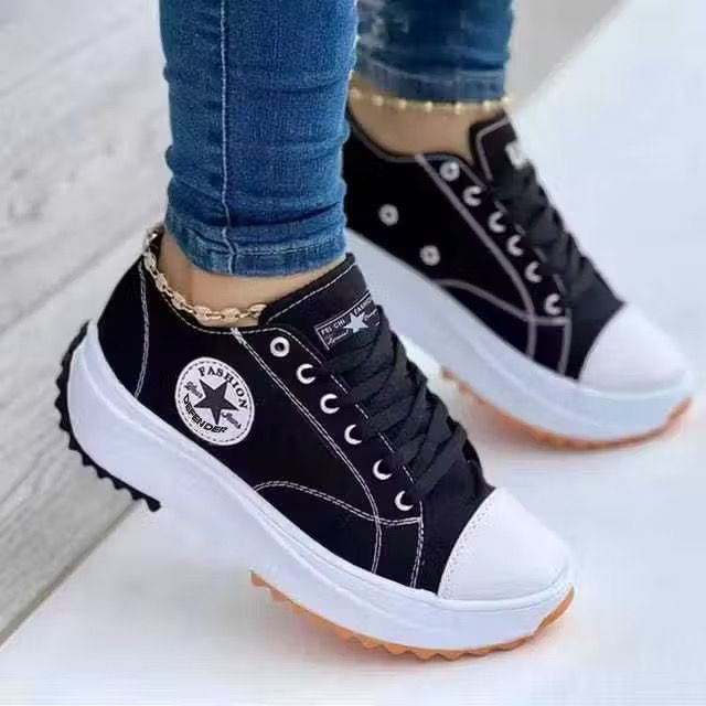 Tenis feminino plataforma moda feminina casual Shopee Brasil