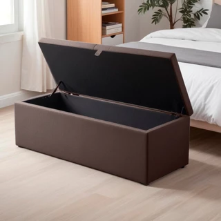 Baú Grande de Armazenamento Retangular Revestido em Veludo 120x40x44cm em Oferta na Shopee