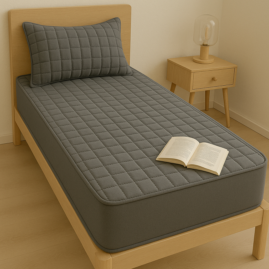 Protetor Para Colchão Impermeável Matelado Solteiro - Cobertura Total e Conforto