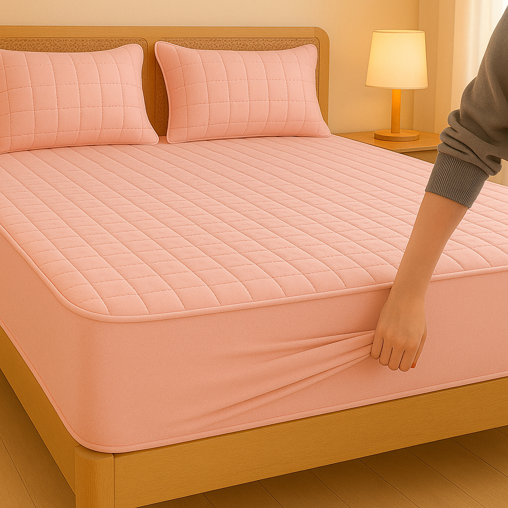 Protetor Impermeável Capa De Colchão Matelada Ultrassonica Solteiro Casal Queen King Com Elástico