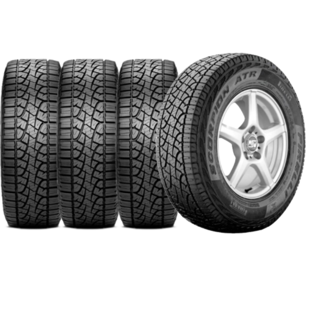 Kit Com 4 Pneus Pirelli Aro 15 205/60r15 91h Scorpion Atr | Shopee Brasil