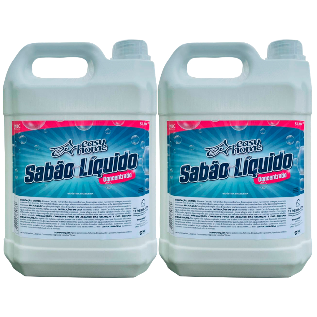 kit 2 Sabão Liquido Concentrado Ultra Cheiroso 5 Litros | Shopee Brasil