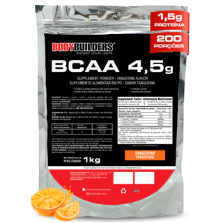 BCAA em Pó 4.5 1kg - Recuperação pós-treino e Performance - Bodybuilders