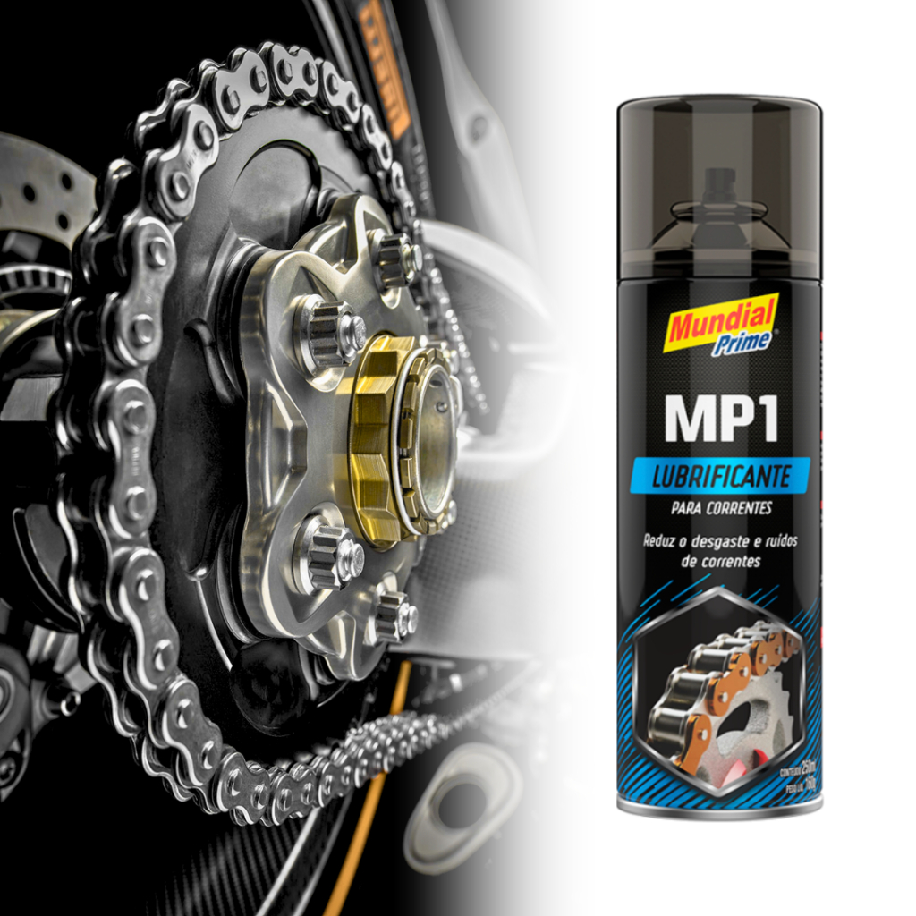 Lubrificante de corrente Mundial Prime MP10 moto bicicletas máquinas ...