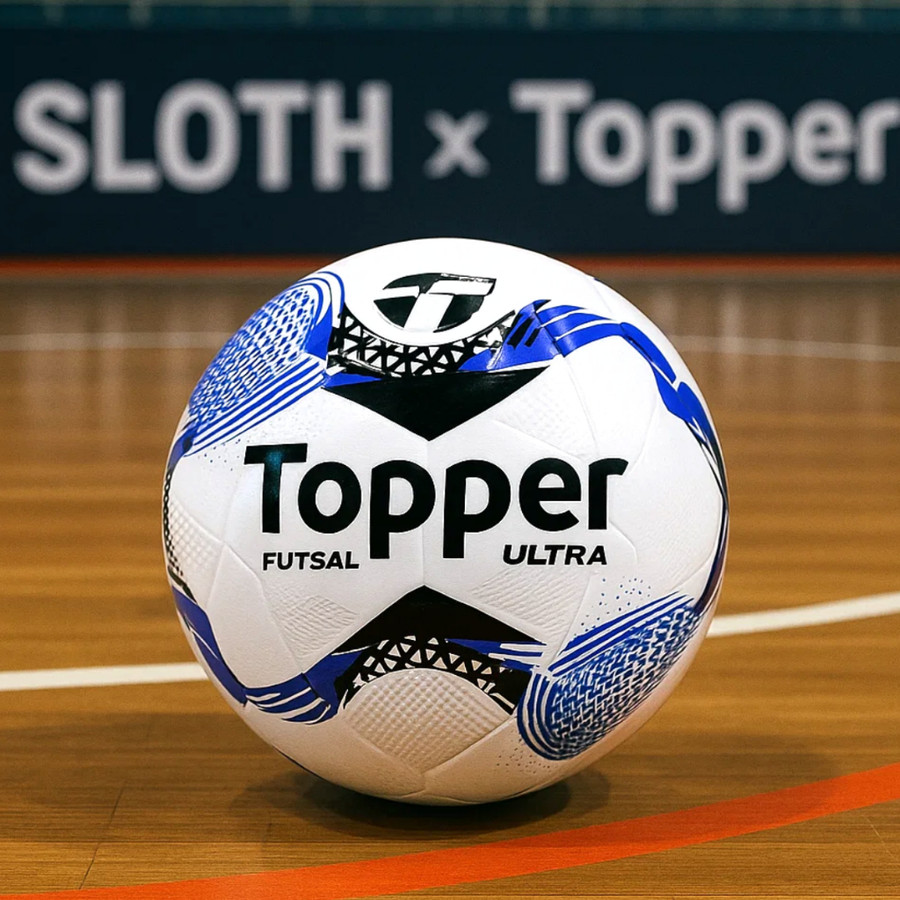 Bola de Futsal Topper Ultra Salão Colagem Dupla Oficial