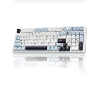 Teclado Mecânico Aula F99 Bluetooth 5.0/2.4ghz Português Brasil