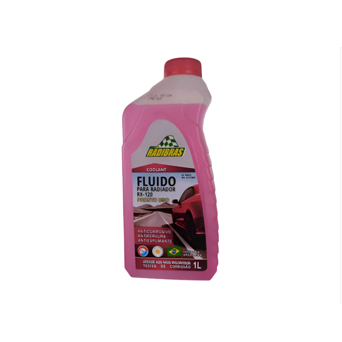 Rx-120 Coolant Plus Radibras- 1l Fluido Para Radiador | Shopee Brasil