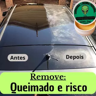 Cera ALIEN IND Polimento Queimado Riscos Polimento Carnauba Auto Brilho