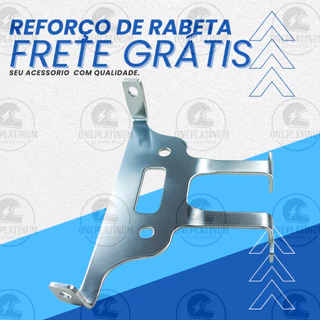Suporte Fixador Reforço de Rabeta Honda CG Titan Fan Start Cargo 125 150 160 2014 até 2025 Cromada em Oferta na Shopee