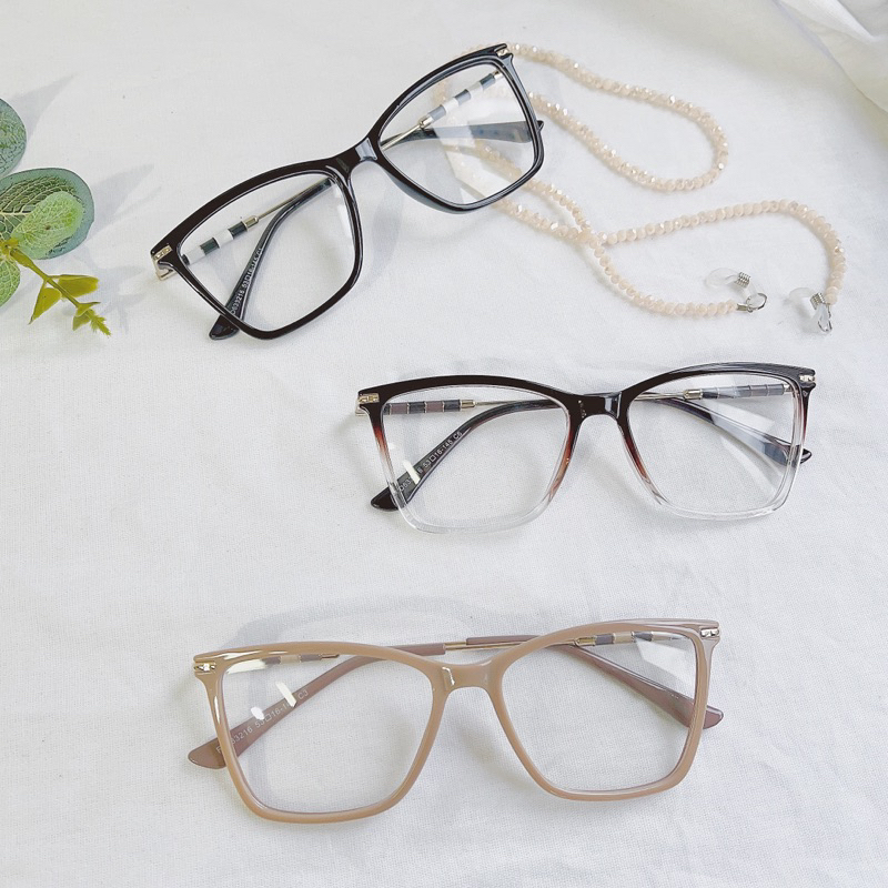 Armação De Óculos Hexagonal Da Moda Transparente Metal Masculino Feminino