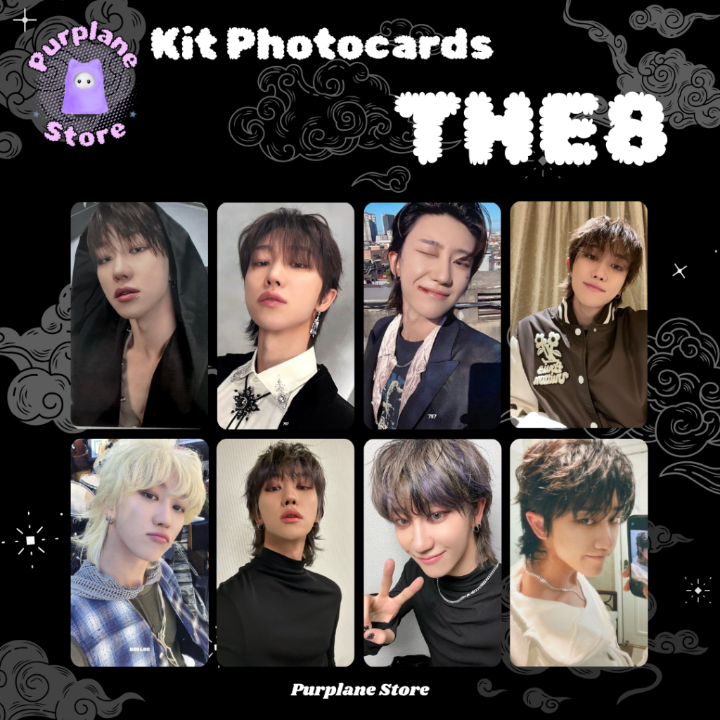 The8 Minghao Selca Photocards Seventeen Kpop Fanmade | Shopee Brasil