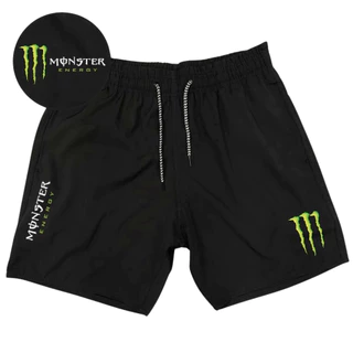 Bermuda Elastano premium - MONSTER 02 Esporte praia academia, ideal para pratica de lutas, futebol, corridas.