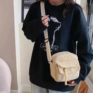 Bolsa Bag Transversal Shoulder Impermeável Unissex em Oferta na Shopee